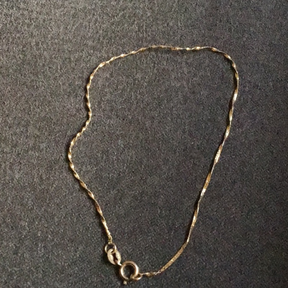 14k gold bracelet Italy